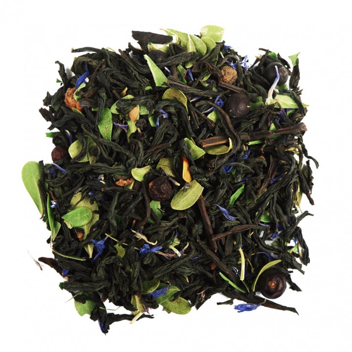 Чай Таёжный 100 гр. черный ароматизированный  